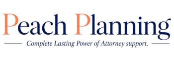 Peach Planning Logo w Slogan